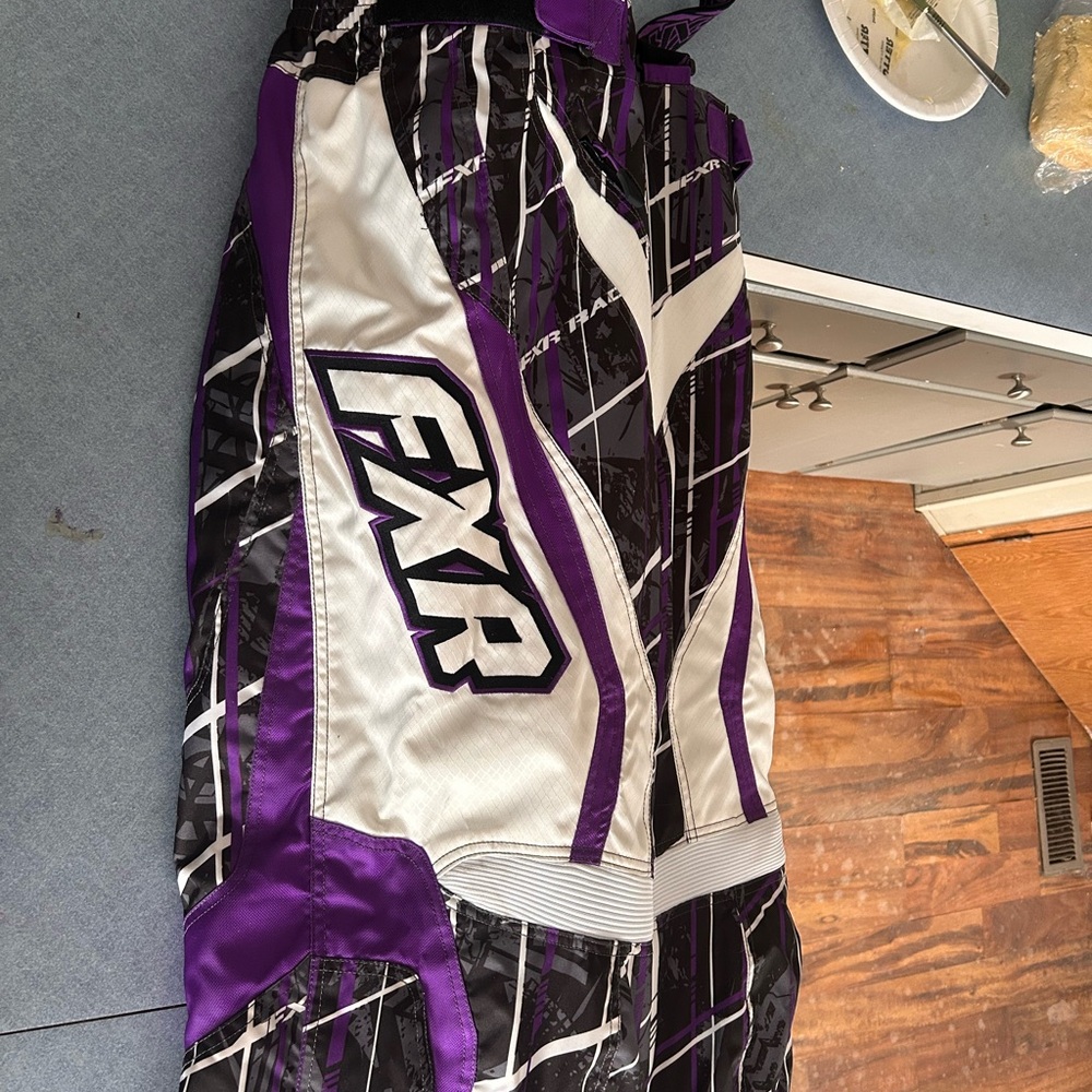 FXR Women's Purple and Black Pants